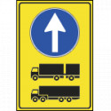 Direzione obblig. AVANTI autotreni/autoarticolati