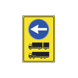 Direzione obblig. SX autotreni/autoarticolati
