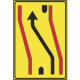 Cartello NF412a SEGNALAZIONE CARREGGIATA CHIUSA