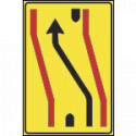 Cartello NF412a SEGNALAZIONE CARREGGIATA CHIUSA