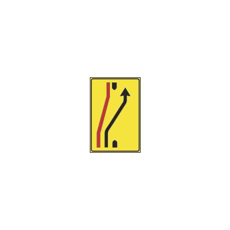 Cartello NF412b SEGNALAZIONE RIENTRO CARREGGIATA