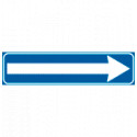 Cartello NF 348 Senso Unico