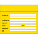 Tabella lavori fondo giallo figura 382 codice d strada