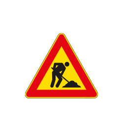 Cartello NF383 LAVORI