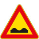 Cartello NF389 STRADA DEFORMATA