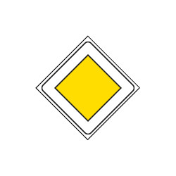 Cartello NF 44 DIRITTO DI PRECEDENZA