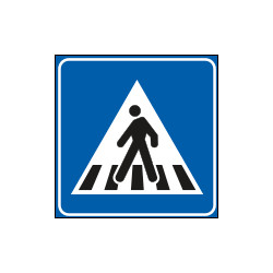 Cartello NF 303 ATTRAVERSAMENTO PEDONALE