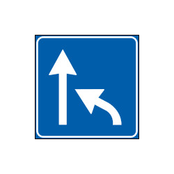 Cartello NF 341 VARIAZIONE CORSIE DISPONIBILI