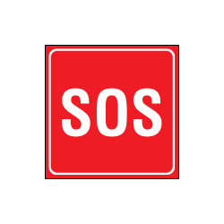 Cartello NF 305 SOS