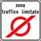 Cartello NF 323 FINE ZONA TRAFFICO LIMITATO