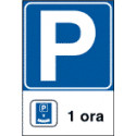 Cartello PARCHEGGIO DISCO ORARIO