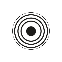 Etichetta adesiva rifrangente Centro