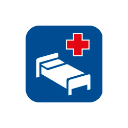 Etichetta adesiva rifrangente Ospedale