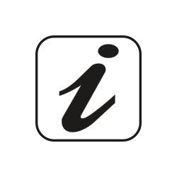 Etichetta adesiva rifrangente INFORMAZIONI