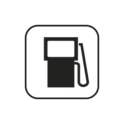 Simbolo adesiva rifrangente RIFORNIMENTO