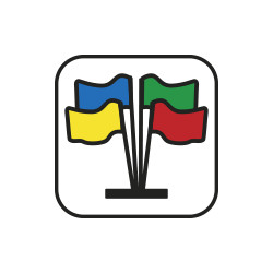 Etichetta adesiva rifrangente Esposizione/Fiera