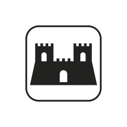 Etichetta adesiva rifrangente Castello