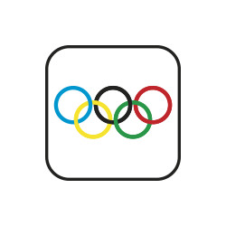 Etichetta adesiva rifrangente Centro Sportivo