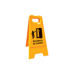 Segnale bifacciale "ricarica in corso"