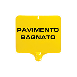 Tabella "attenz. pavimento bagnato" per CNP8634
