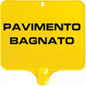 Tabella "attenz. pavimento bagnato" per CNP8634