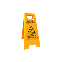 Segnale bifacciale fuori servizio pavimento bagnato