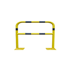 Barriera 2000x1000h d. 40 giallo/nero