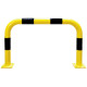 Barriera lineare giallo/nero mm 1000x600 h.