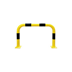 Barriera lineare giallo/nero mm 1000x600 h.