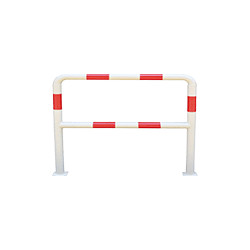 Barriera 2000x1000h d. 60 bianco/rosso