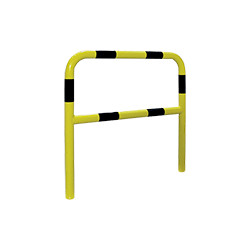 Barriera giallo/nera modello da interrare