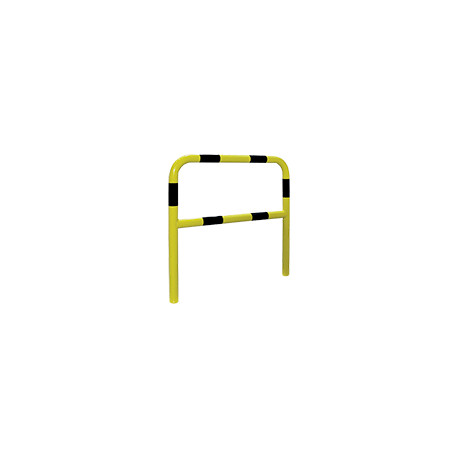 Barriera giallo/nera modello da interrare