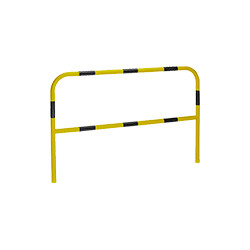 Barriera giallo/nera modello da interrare