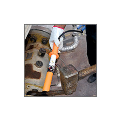 Dispositivo salvadita L. mm 375 per chiavi poligonali a percussione