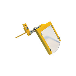 Schermo per molatrice in acciaio e plastica schermo mm 210x210