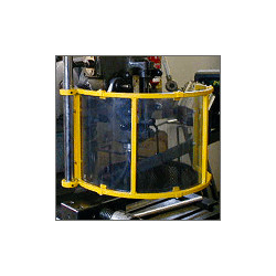 Protezione per fresatrice struttura attacco sinistro (cupola esclusa)