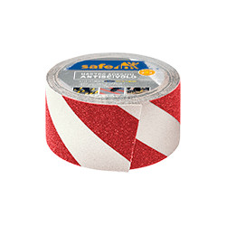 Rotolo antiscivolo tipo STANDARD h. mm 100 x m. 18,3 colore ROSSO/BIANCO