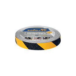 Rotolo antiscivolo tipo STANDARD h. mm 25 x m. 18,3 colore NERO/GIALLO