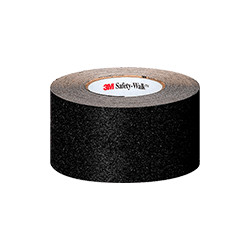 Rotolo da m 18,2 antiscivolo Safety Walk nero h. 100 mm