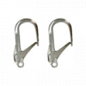 Coppia di ganci per scala in corda HSP15
