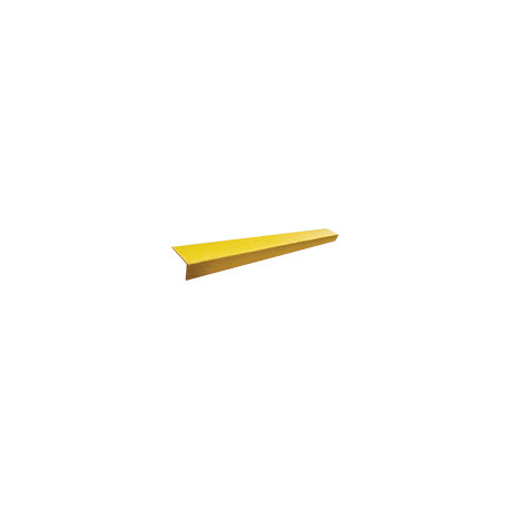 Angolare antiscivolo per scale colore giallo mm. 500