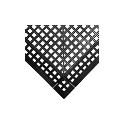 Pedana defatigante PVC nero Flexi Deck spessore 13 mm