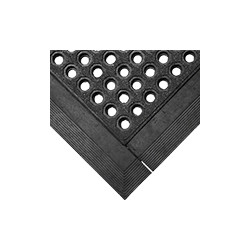 Lastra grigliato defatigante FATIGUE-STEP GRIT TOP nitrile nero 90x90