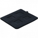 Angolare nero per grigliati Epsilon Plus dimensioni 130x130 mm