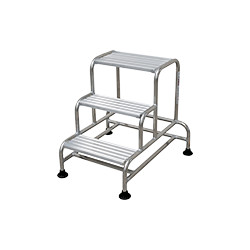 Sgabello fisso a 3 gradini 77x55xh75