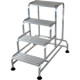 Sgabello fisso a 4 gradini 97x55xh100