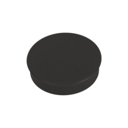 Confezione da 8 magneti diametro mm 35 colore NERO