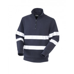 Felpa Belfast con strisce rifrangenti visibilità migliorata Rossini
