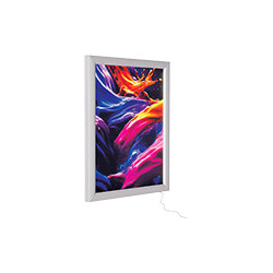 Cornice a scatto retroilluminata led A4