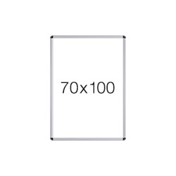 Cornice a scatto con protezione antiriflesso trasp. x foglio 700x1000